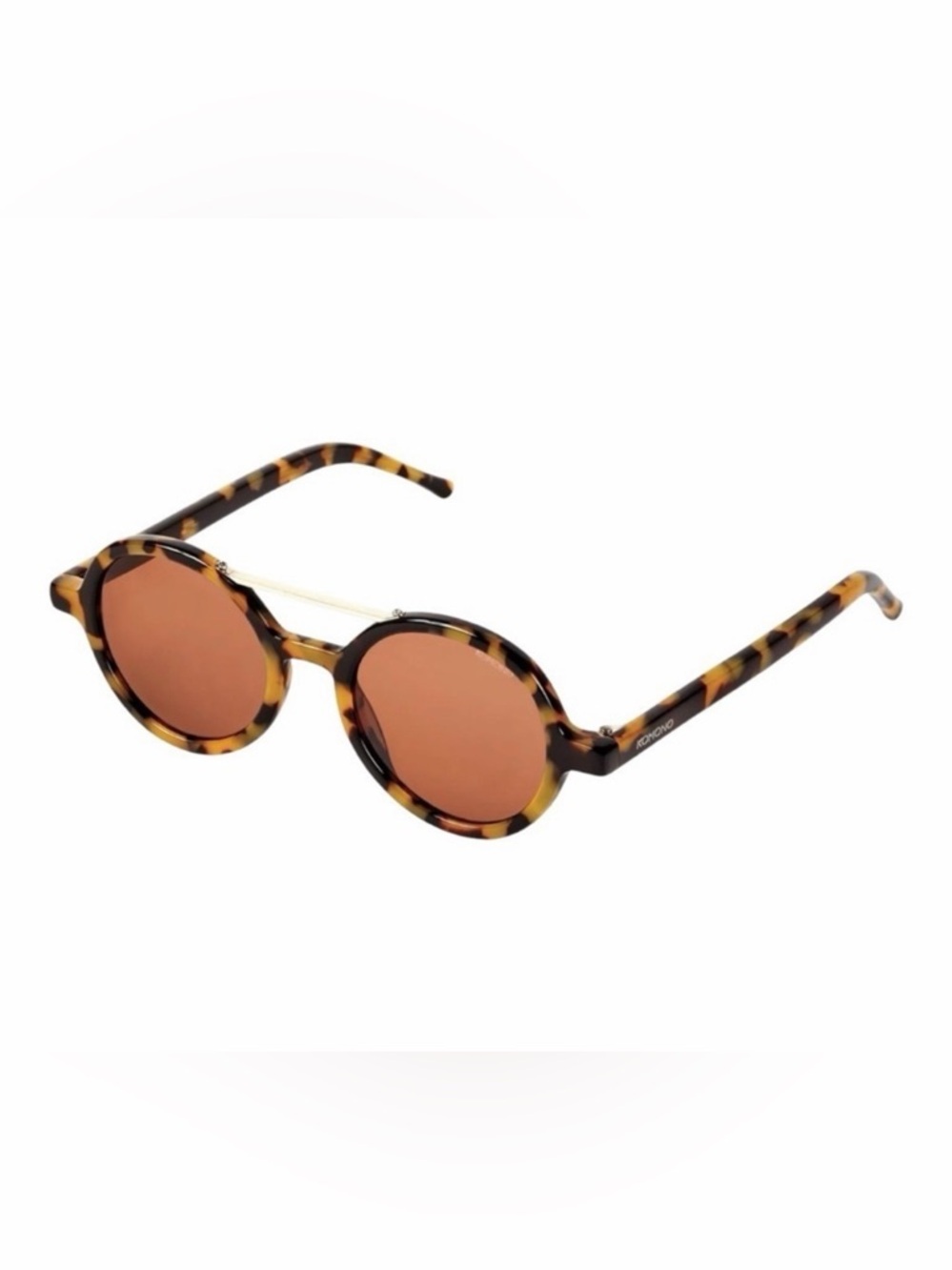 NEW Komono Sunglasses Vivien Tortoise gold brown round